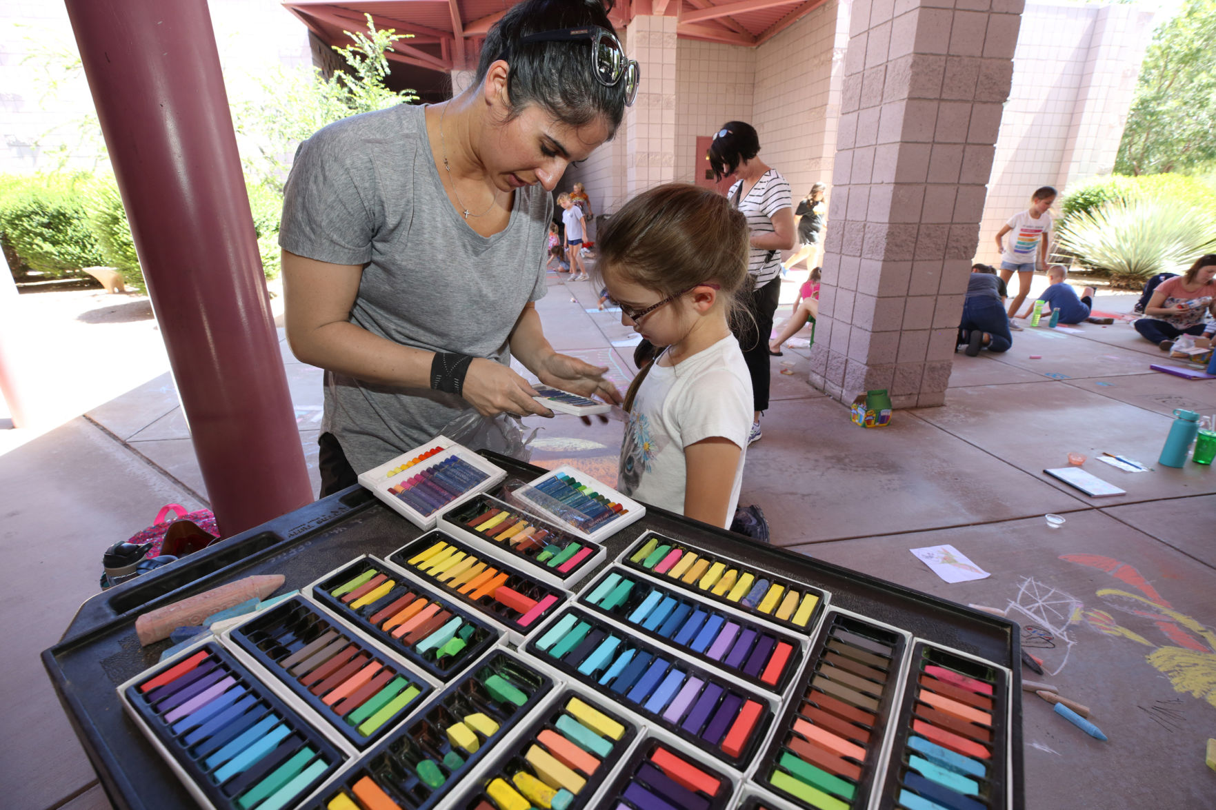 Fourth annual Chalk Art Marathon